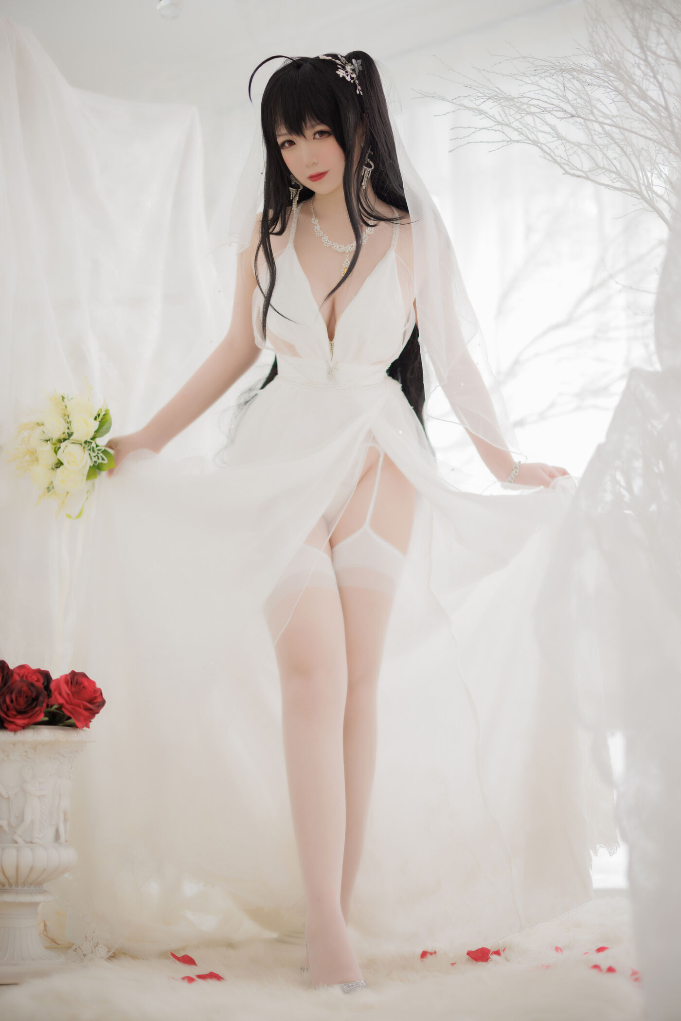樱落酱 NO.023 大凤花嫁 [26P]插图6